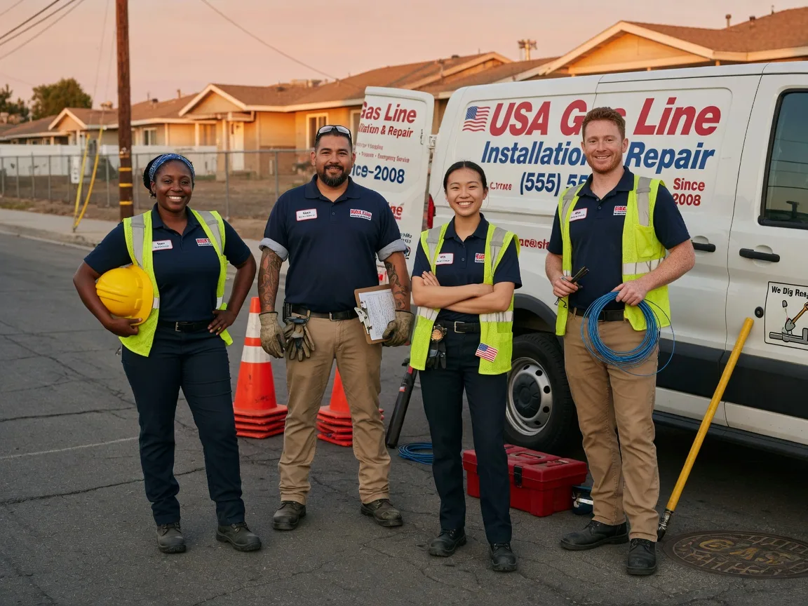 Gas Line Installation company in Parkersburg, IL