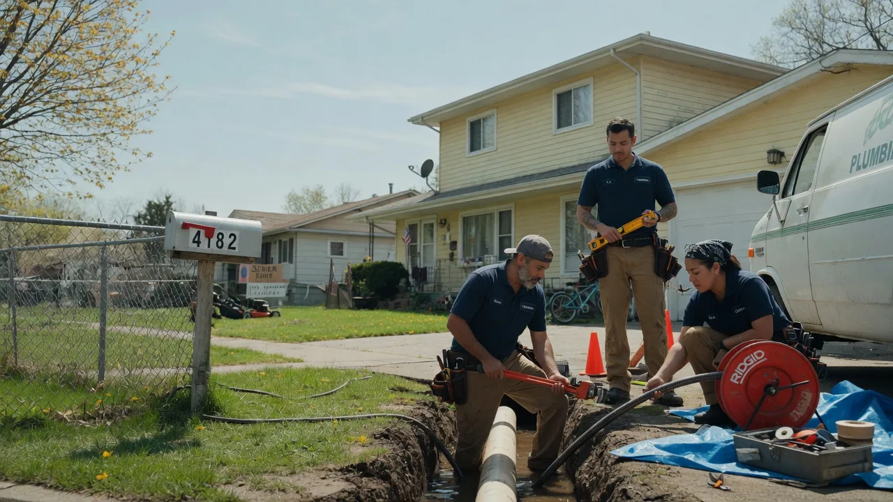 Gas Line Repair in Parkersburg, IL near me